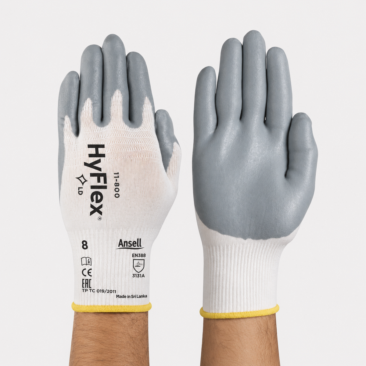Ansell HyFlex 11-801 Lightweight Handling Gloves