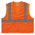 Orange Class 2 Super  Economy Mesh Vest - H+L