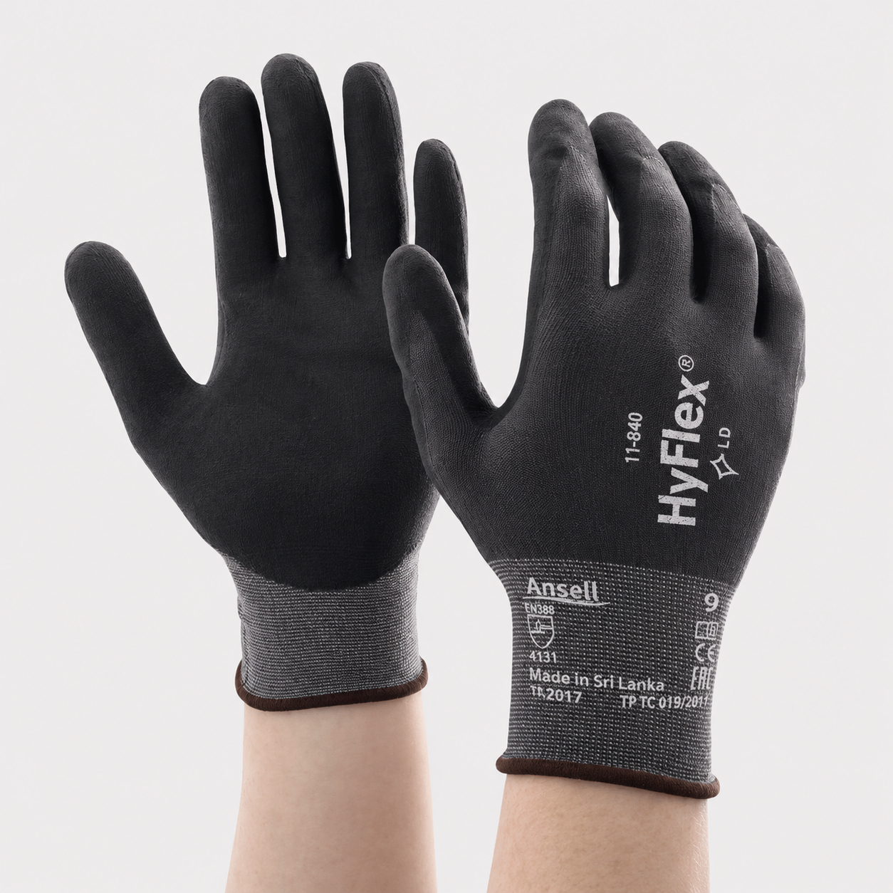 Ansell HyFlex 11-840 General Handling Gloves