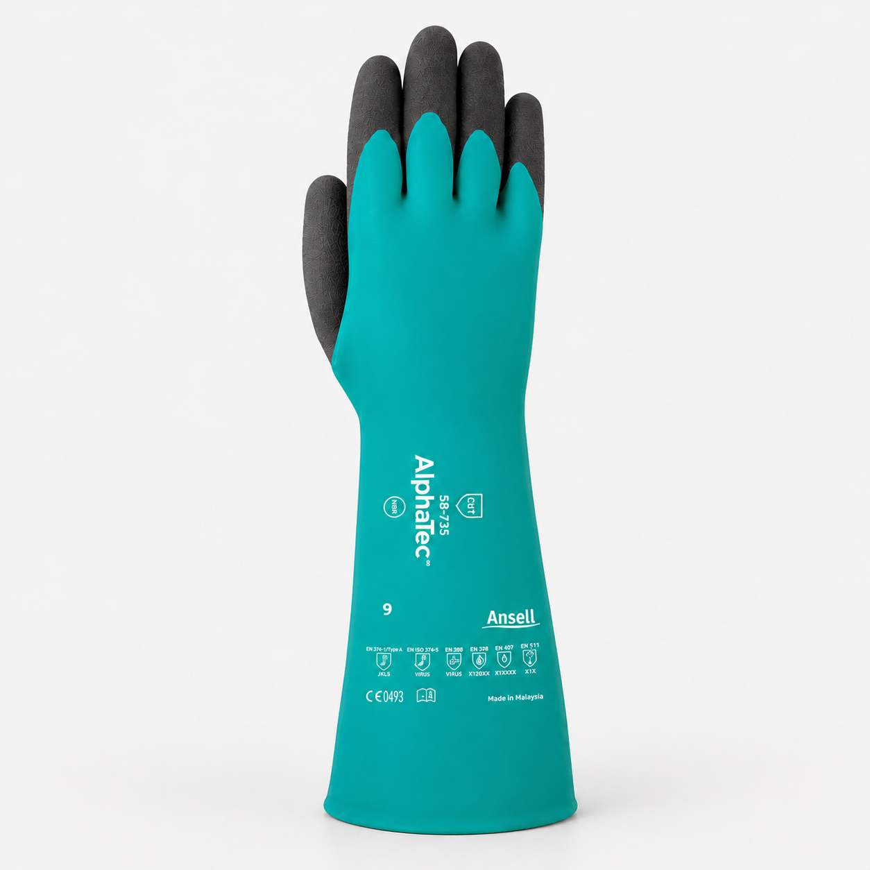 Ansell AlphaTec 58-735 Chemical Resistant Gloves
